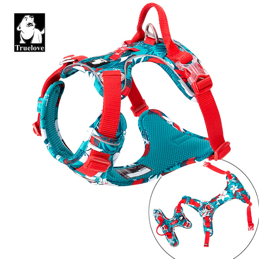 Camouflage Reflective Dog Harness - Adjustable Nylon Pet Harness, Special Edition TLH5653