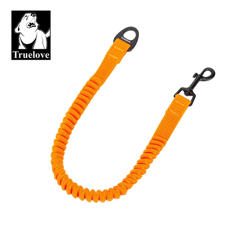 Enhance Walks with our Short Bungee Dog Leash - Retractable, Durable Nylon, Perfect for Training, Running, and Walks!