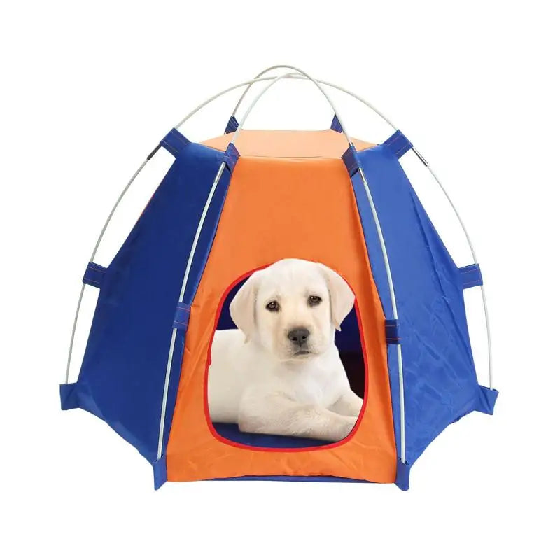 Cozy Retreat for Your Large Pup: Waterproof & Soft Dog Tent - Easy Install, Portable Shelter for Indoor & Outdoor Adventures!