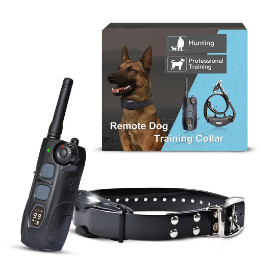 Master the Art of Training: Waterproof Rechargeable Dog Trainer's Collar - Ultimate 2000M Control for Medium and Large Dogs!