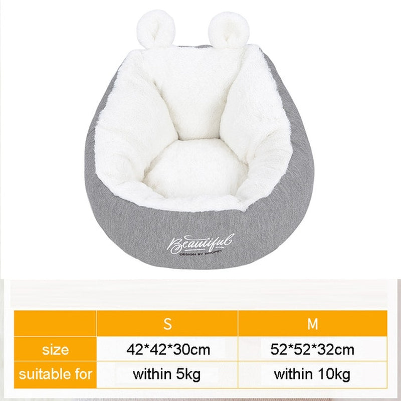 Cozy Retreat for Your Furry Friend! Warming Pet Bed with Soft Material - Ideal Sleeping Bag for Cats and Dogs