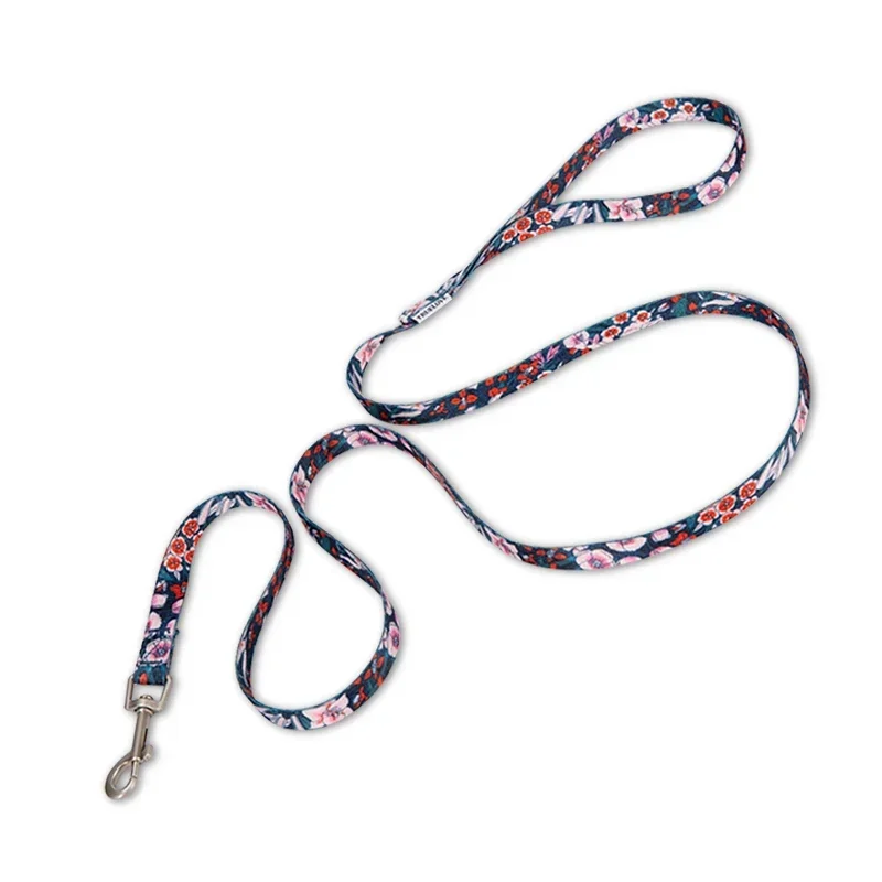 Floral Pet Leash - Lightweight Rope for Small Dogs and Cats - Spring Design - Polyester - TLL3113 Dropshipping