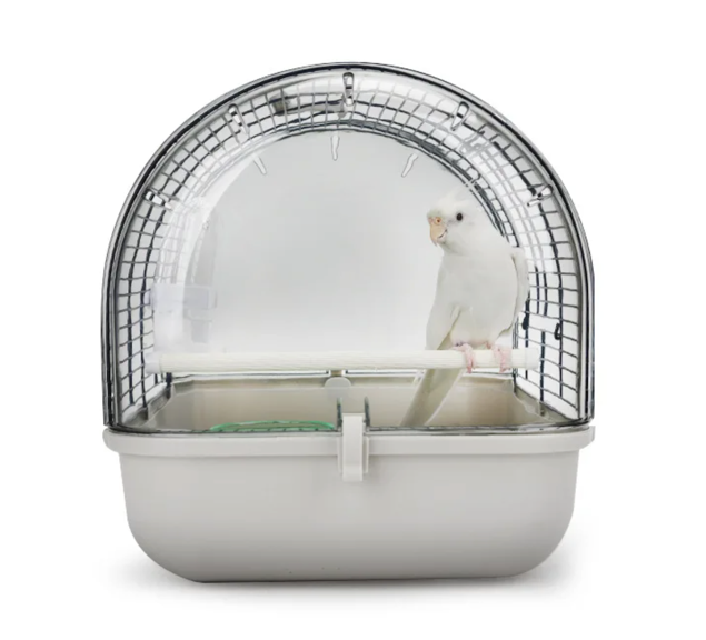 Stylish Portable Parrot Cage with Feeder - Your Bird's Cozy Haven on Every Adventure!