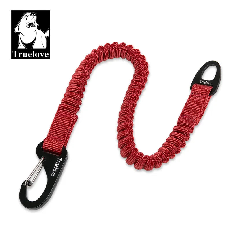 Enhance Walks with our Short Bungee Dog Leash - Retractable, Durable Nylon, Perfect for Training, Running, and Walks!