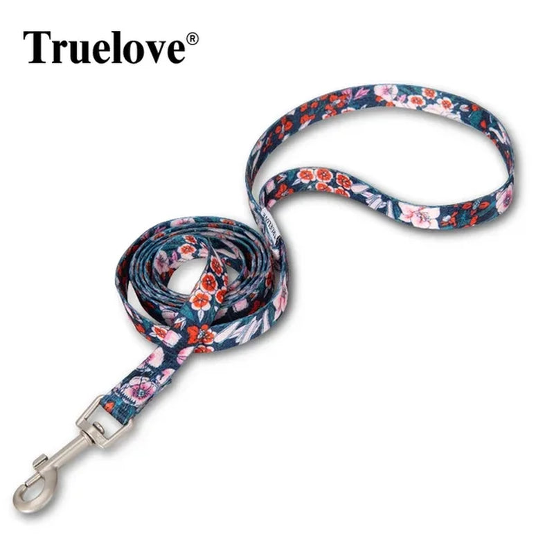 Floral Pet Leash - Lightweight Rope for Small Dogs and Cats - Spring Design - Polyester - TLL3113 Dropshipping