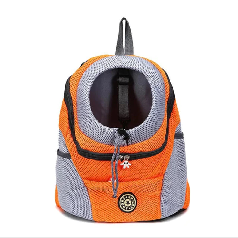 Breathable Pet Backpack - Shoulder & Chest Bag for Dogs - Stylish Universal Traveling Carrier