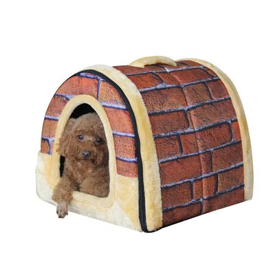 Luxury Living for Large Paws: Disassemblable & Washable Dog Kennel - Ideal for 80-120Kg Pets - Palatial Pet Retreat