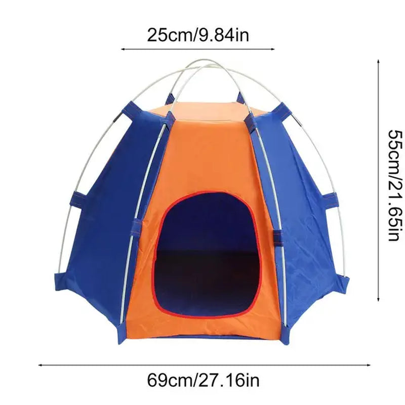 Cozy Retreat for Your Large Pup: Waterproof & Soft Dog Tent - Easy Install, Portable Shelter for Indoor & Outdoor Adventures!