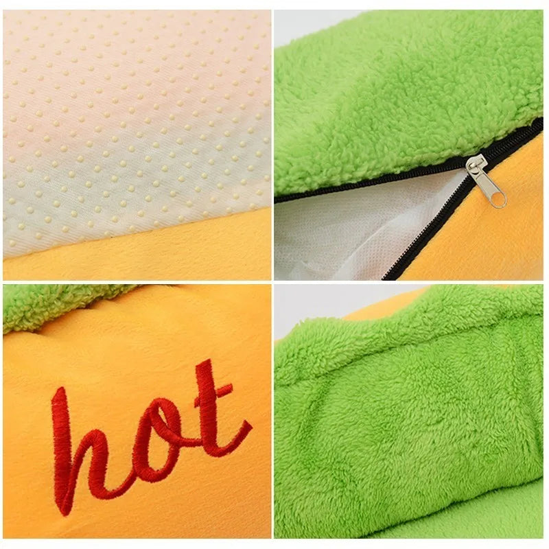 Cozy Comfort for Your Furry Friend: Hot Sale Warm Dog Bed - Removable, Washable, and Irresistibly Soft Lounger for Indoor Bliss!