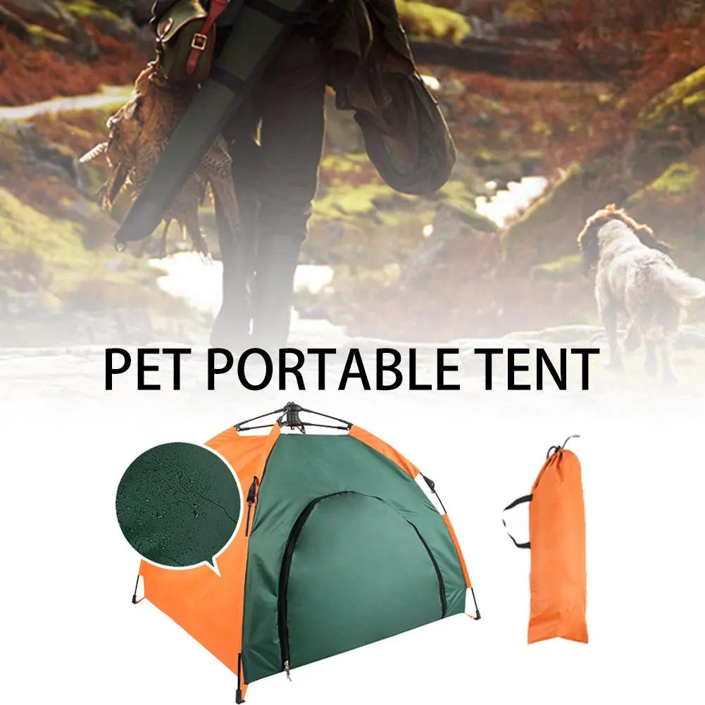 Adventure-Ready Outdoor Awnings Pet Tent: Rainproof, Sunscreen, Portable Cat Beds and Houses for Your Purrfect Picnics!