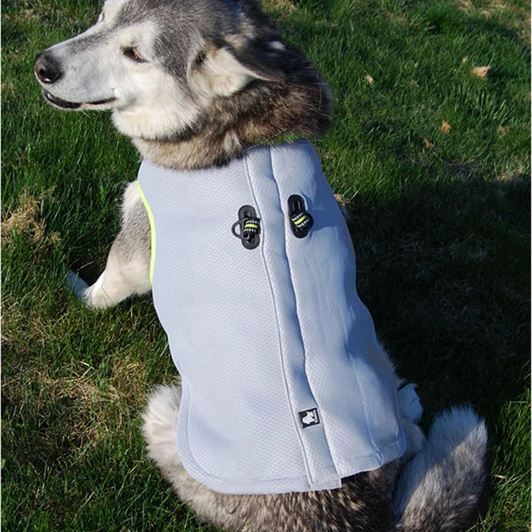 Cool Comfort for Every Pup: Pet Cooling Vest - Lightweight, Stylish Jacket for Small and Big Dogs, Ideal for Summer and Beach Adventures