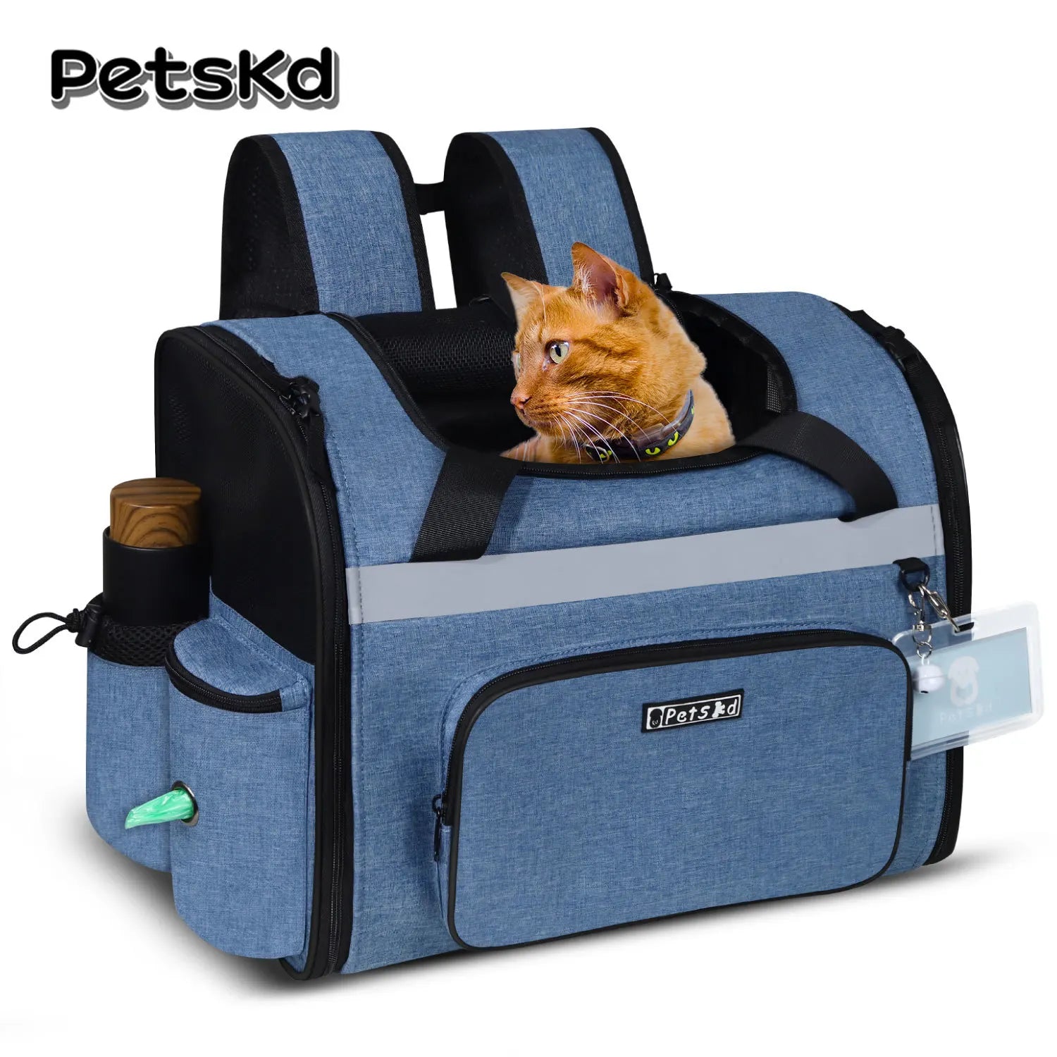 Jet-Set in Style: Southwest Airline Approved Pet Backpack Carrier - Safe, Stylish, and Ideal for Small Dogs and Cats