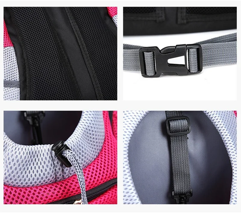 Breathable Pet Backpack - Shoulder & Chest Bag for Dogs - Stylish Universal Traveling Carrier