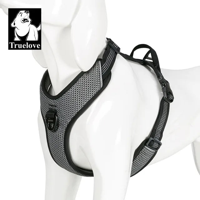 Truelove Dog Harness Vest: Stylish, Safe, and Comfortable with Reflective Features