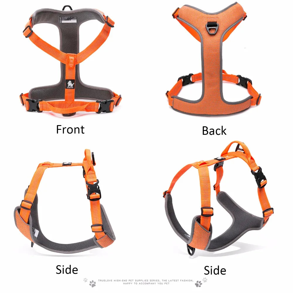 Truelove Dog Harness Vest: Stylish, Safe, and Comfortable with Reflective Features