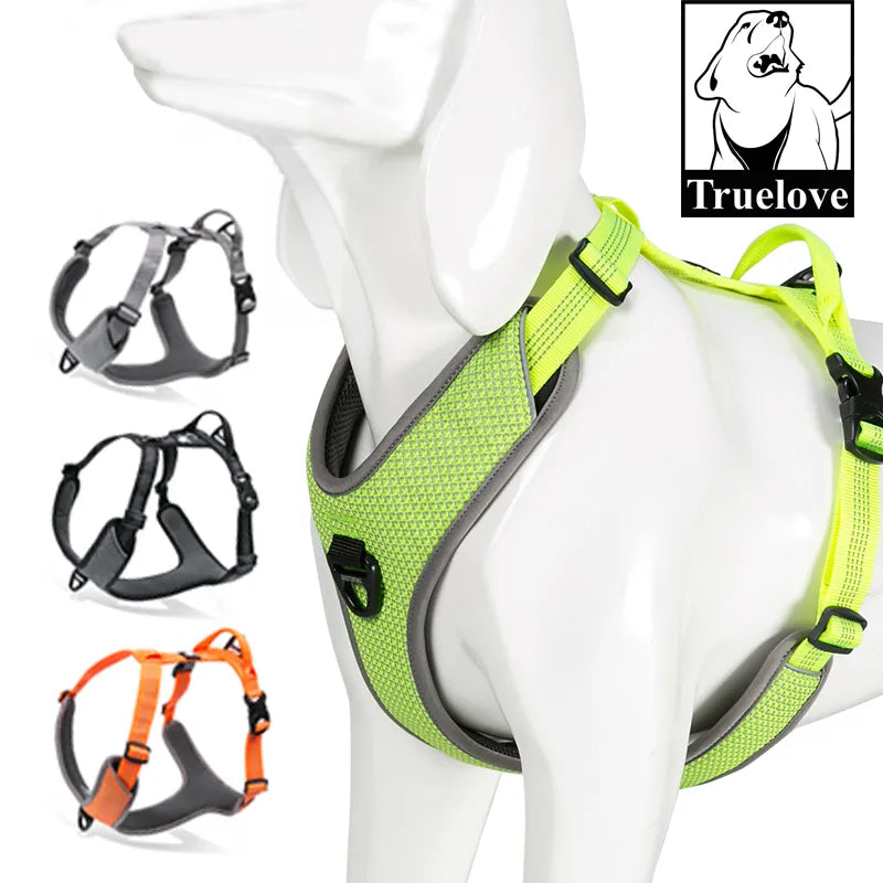 Truelove Dog Harness Vest: Stylish, Safe, and Comfortable with Reflective Features