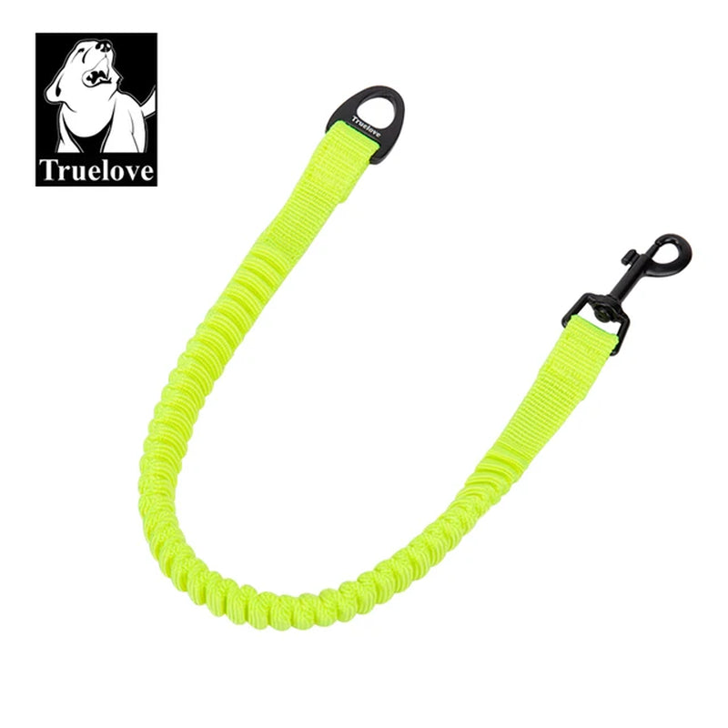 Enhance Walks with our Short Bungee Dog Leash - Retractable, Durable Nylon, Perfect for Training, Running, and Walks!