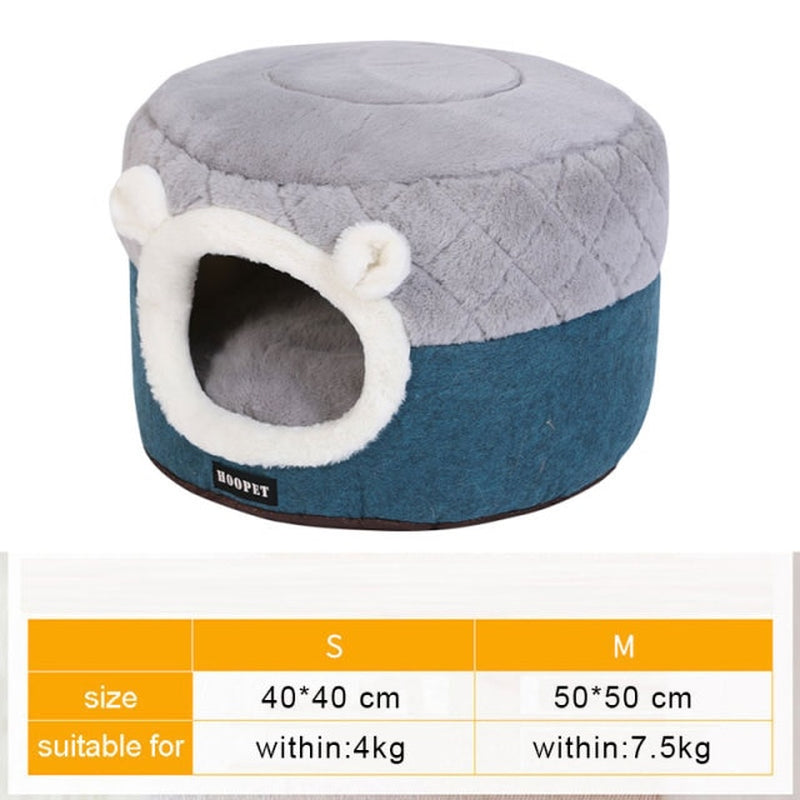 Cozy Retreat for Your Furry Friend! Warming Pet Bed with Soft Material - Ideal Sleeping Bag for Cats and Dogs