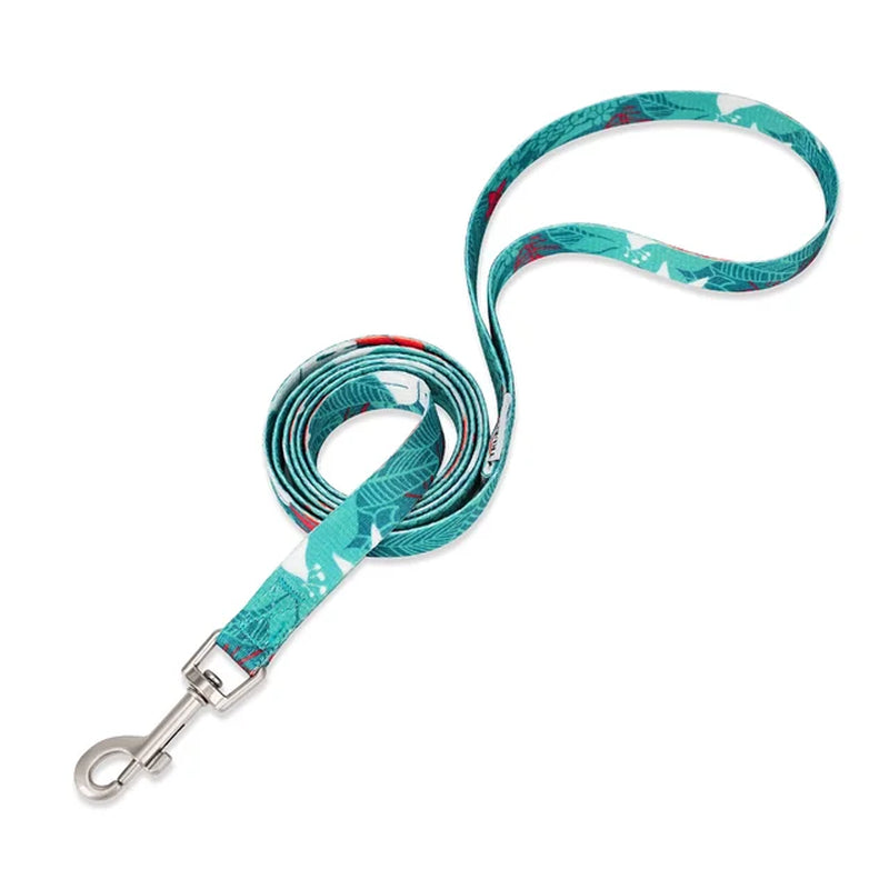 Floral Pet Leash - Lightweight Rope for Small Dogs and Cats - Spring Design - Polyester - TLL3113 Dropshipping