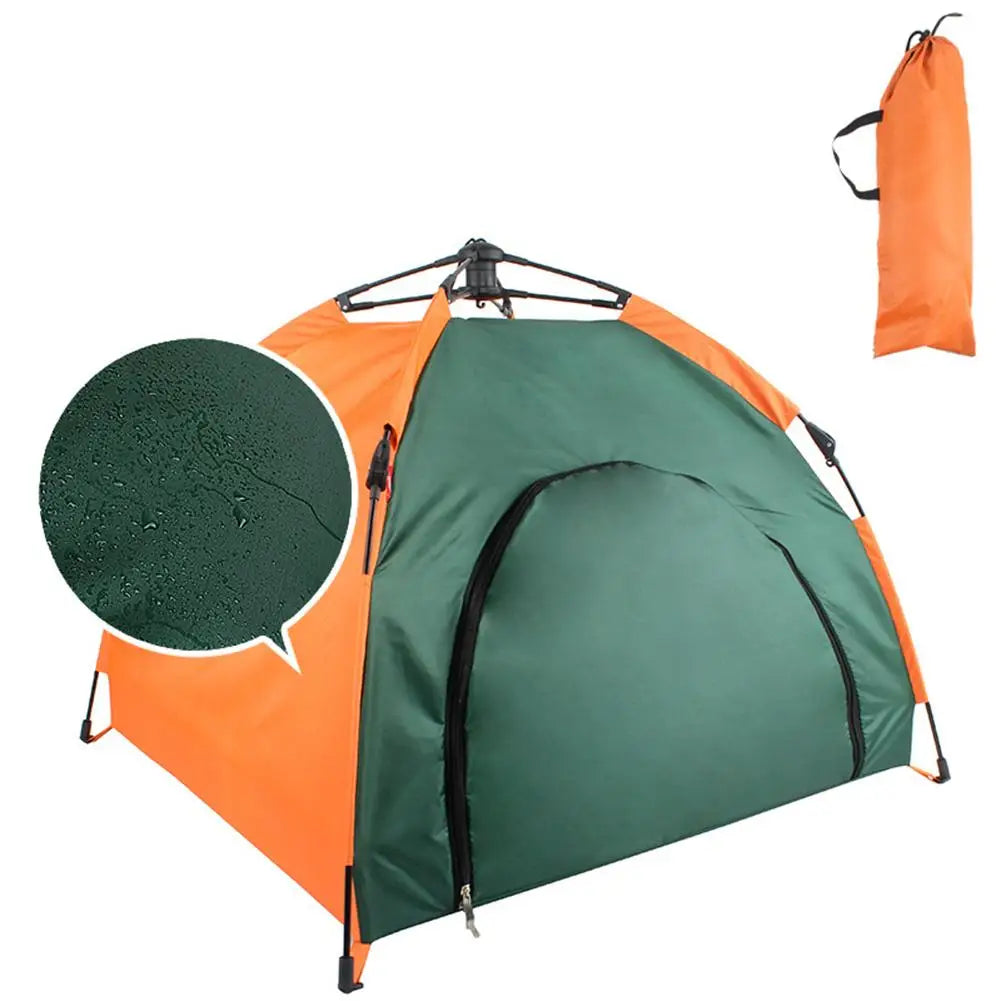 Adventure-Ready Outdoor Awnings Pet Tent: Rainproof, Sunscreen, Portable Cat Beds and Houses for Your Purrfect Picnics!