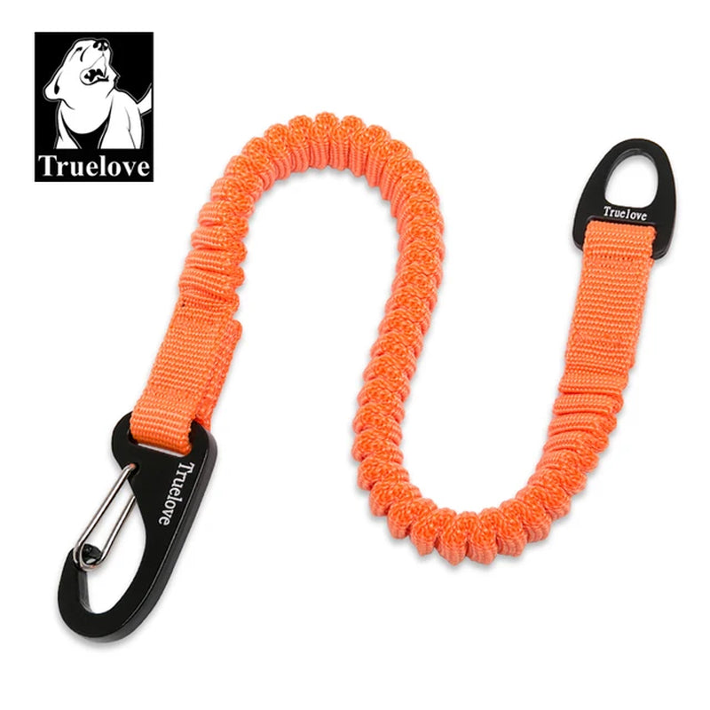 Enhance Walks with our Short Bungee Dog Leash - Retractable, Durable Nylon, Perfect for Training, Running, and Walks!