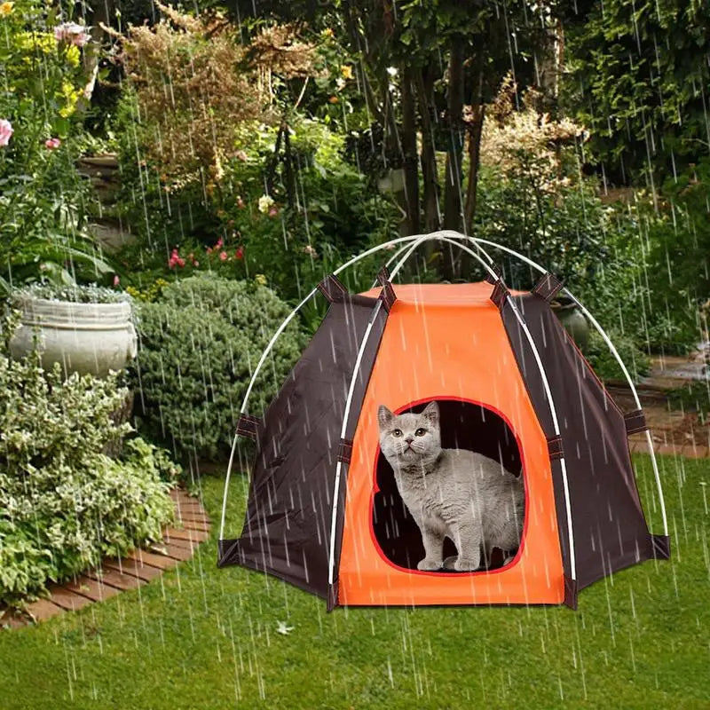 Cozy Retreat for Your Large Pup: Waterproof & Soft Dog Tent - Easy Install, Portable Shelter for Indoor & Outdoor Adventures!