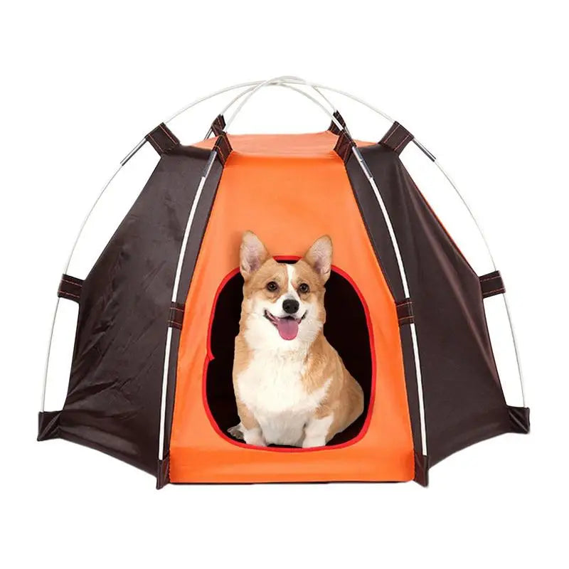 Cozy Retreat for Your Large Pup: Waterproof & Soft Dog Tent - Easy Install, Portable Shelter for Indoor & Outdoor Adventures!